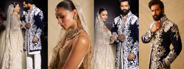 Alia Bhatt, Vicky Kaushal, Manish Malhotra, Mijwan Show, Celebrity Fashion