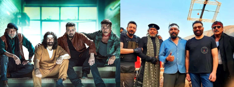 Baap: Sunny Deol, Sanjay Dutt, Jackie Shroff & Mithun Chakraborty Set the Dance Floor on Fire!