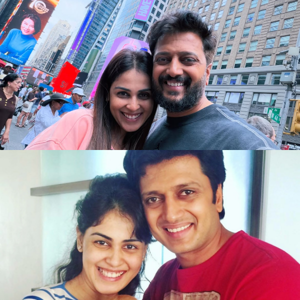 Genelia D’souza, Riteish Deshmukh, Bollywood Couple, Couple Goals, Candid Pics