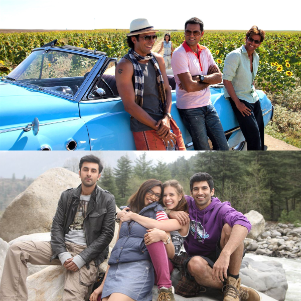 Bollywood, Bollywood Movies, Travel, Tourism Day, Travel Goals, Zindagi Na Milegi Dobara, Yeh Jawaani Hai Deewani, Dil Chahta Hai