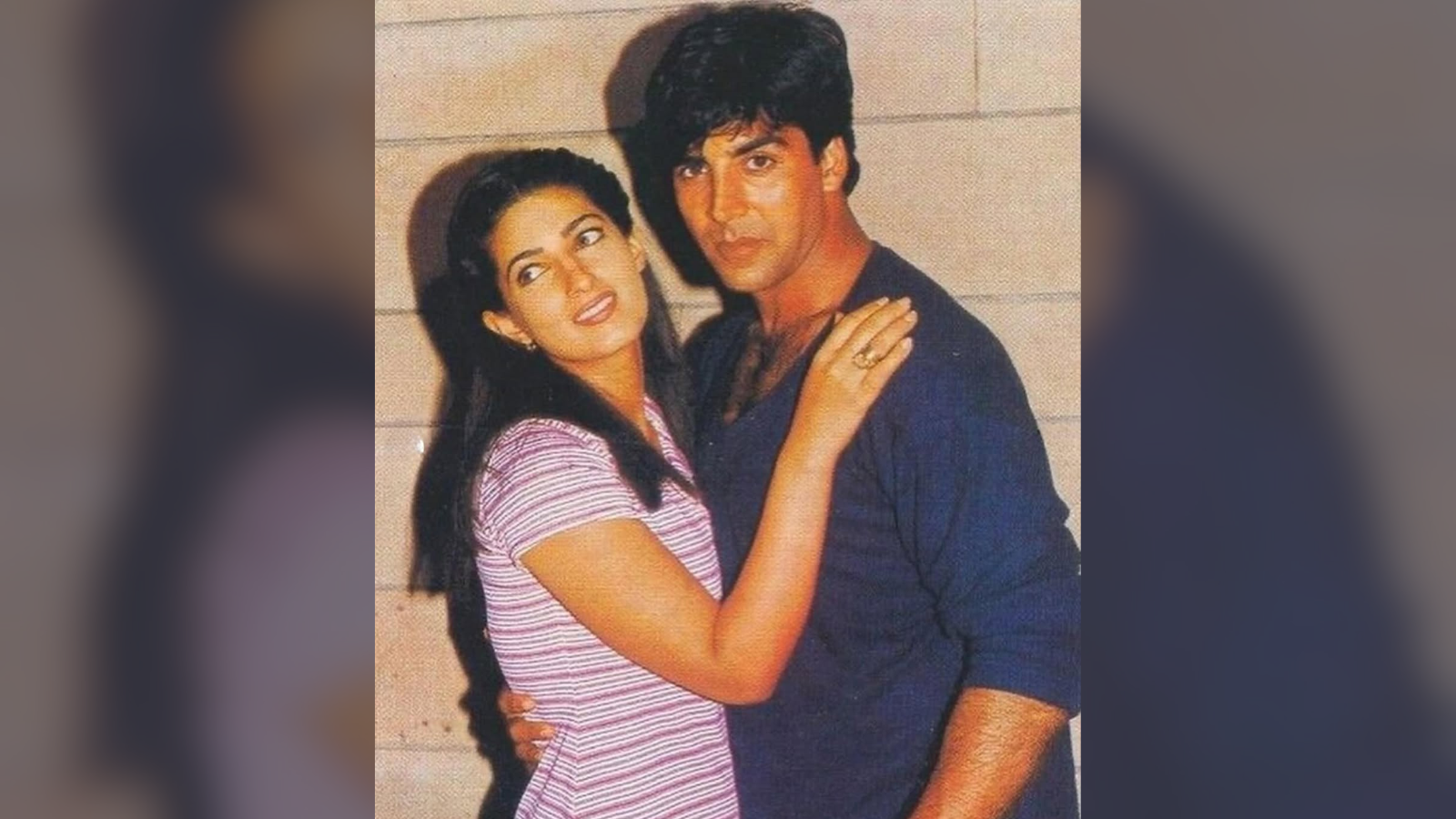 Akshay Kumar, Bollywood Throwback, Throwback Pics, Bollywood Nostalgia, Candid Pics, Twinkle Khanna