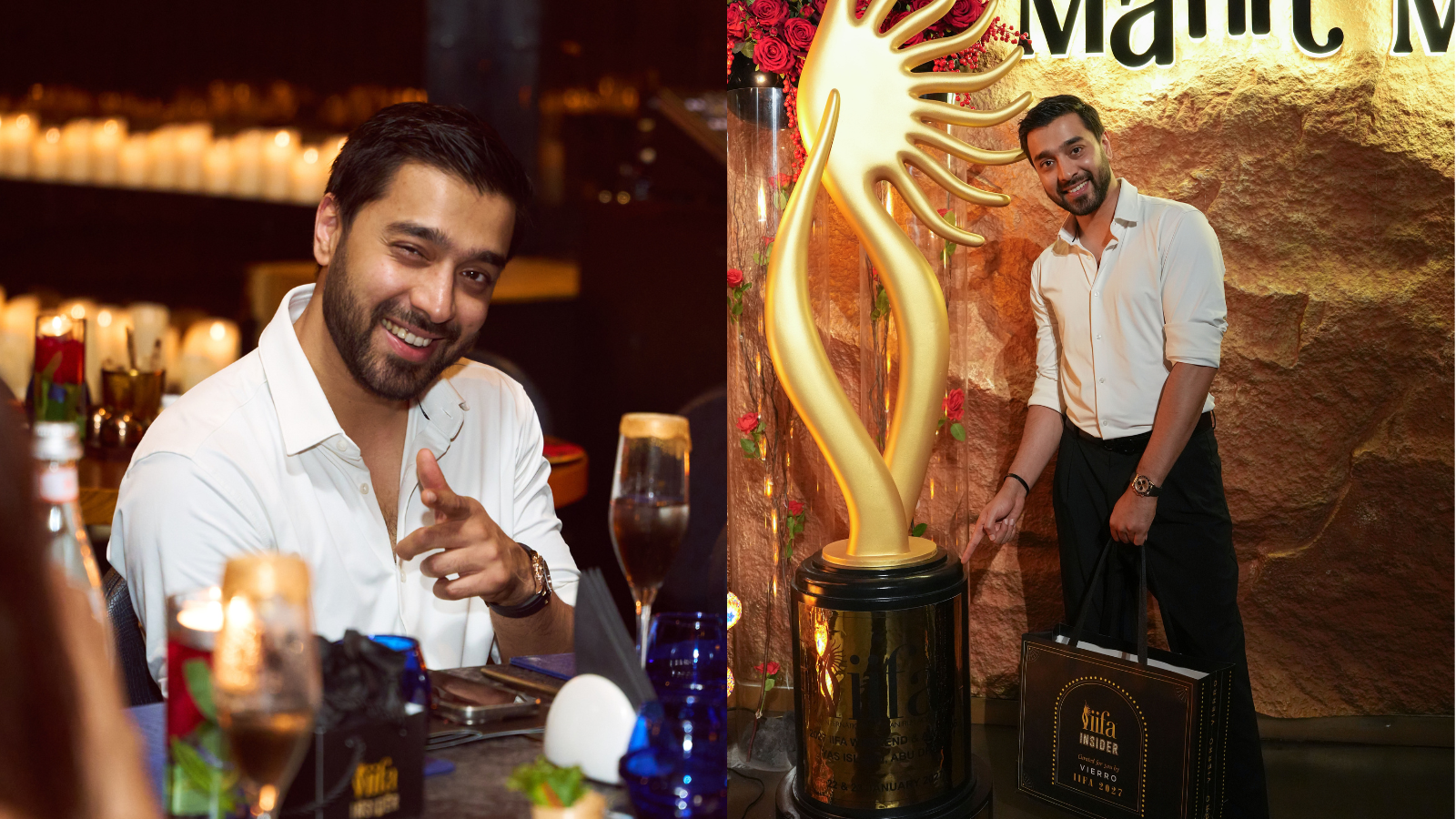 Vierro Perfumes and Cosmetics, IIFA Insider Second Edition, Vierro Official Gifting Partner, Azhar Akbar Mun, Celebrity Gifting, IIFA 2027