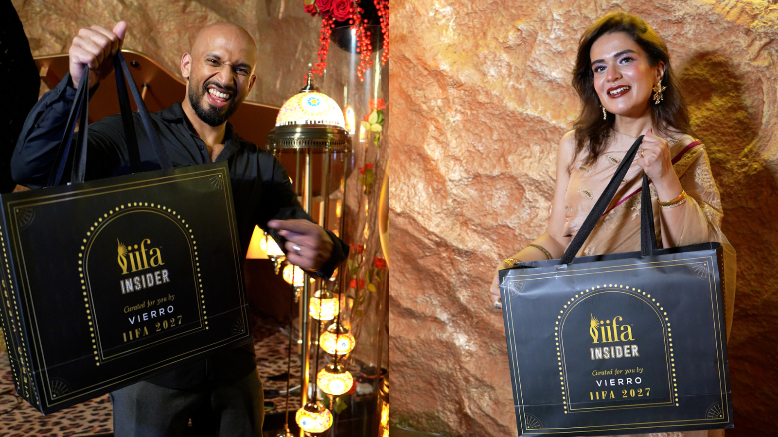 Vierro Perfumes and Cosmetics, IIFA Insider Second Edition, Vierro Official Gifting Partner, Azhar Akbar Mun, Celebrity Gifting, IIFA 2027