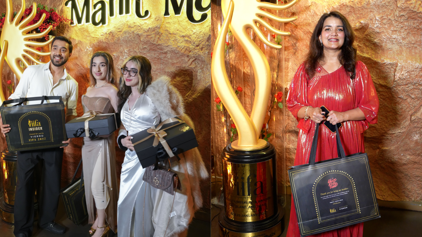 Vierro Perfumes and Cosmetics, IIFA Insider Second Edition, Vierro Official Gifting Partner, Azhar Akbar Mun, Celebrity Gifting, IIFA 2027