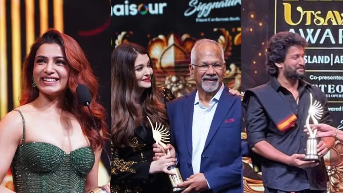 Artists and winners from IIFA Utsavam