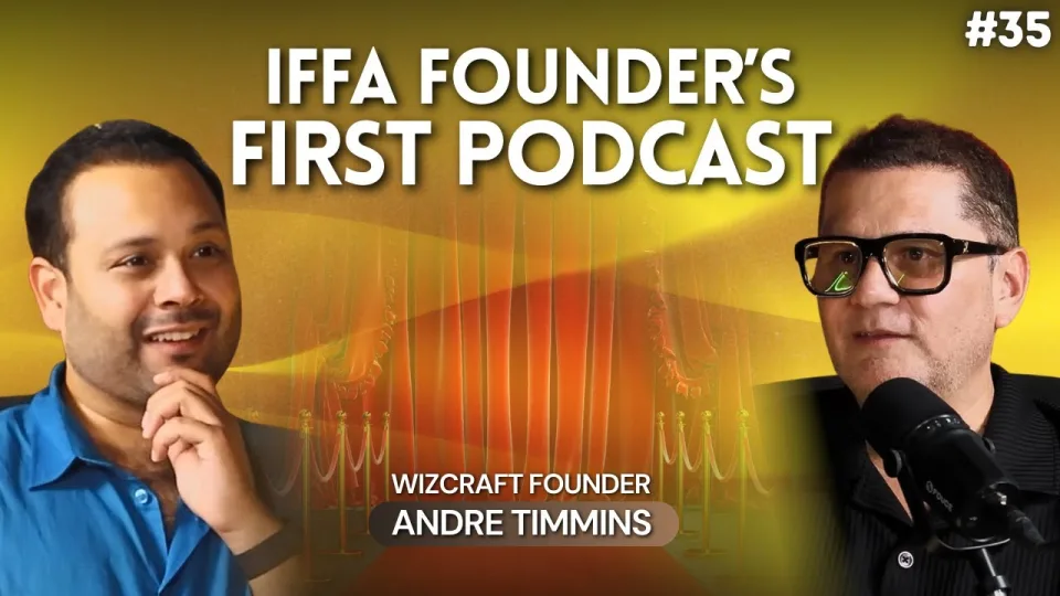 Andre Timmins speaking with Ankit about IIFA